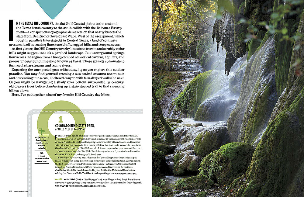 Hill Country Hikes article 02